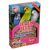 Корм Seven Seeds Special для волнистых попугаев, с орехом, 400 г