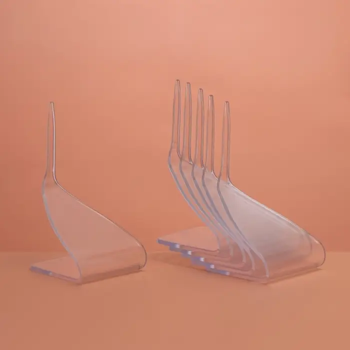 Шпажка пластиковая одноразовая для канапе &laquo;Пика&raquo;, прозрачная