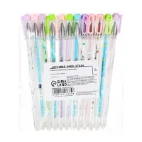 Ручка гелевая СТИРАЕМЫЕ ЧЕРНИЛА, 0,5 мм, стержень синий, Мультяшки МИКС