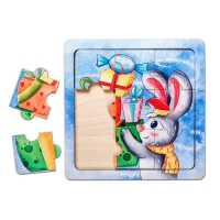 Пазл &laquo;Зайкины подарки&raquo;