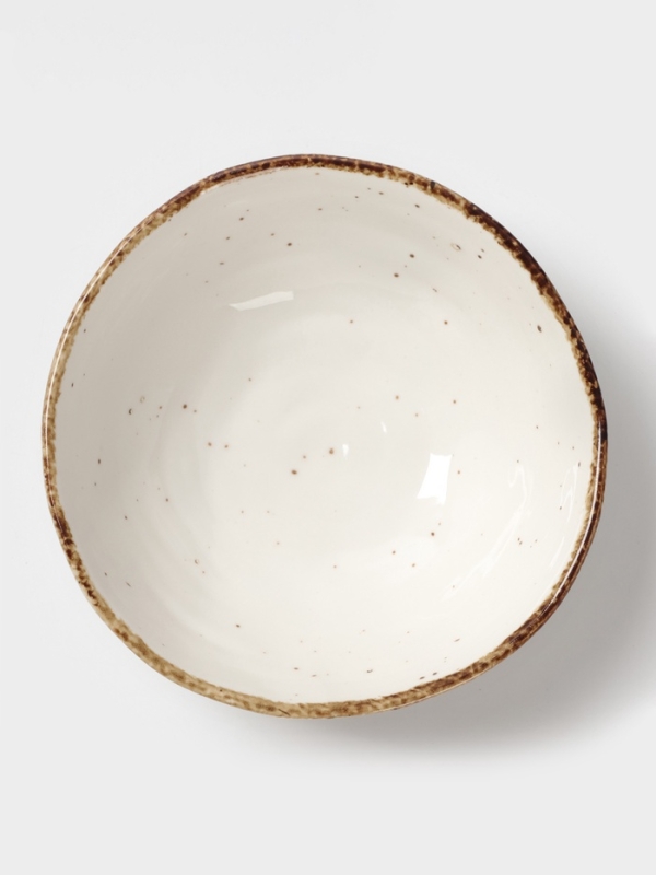 Миска Magistro Alpine Frost 17 см 16.9&times;7.3 белая