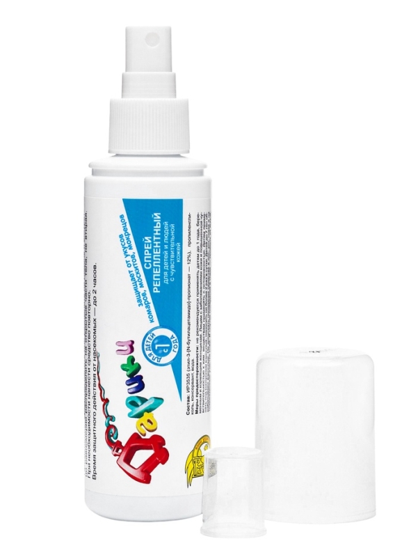 Спрей репеллентный от комаров "Дарики-Дарики", для детей, 125 мл