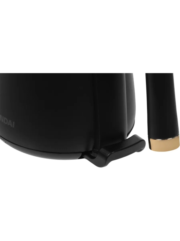 Чайник HYK-S5500 0.7л. 1000Вт черный (металл)