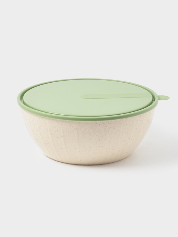 Салатник с крышкой &laquo;Fiesta&raquo;, 5 л, цвет микс