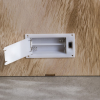 Светодиодная фигура &laquo;Олень и снегирь&raquo; 22 &times; 22 &times; 4 см, дерево, батарейки АААх2 (не в комплекте), свечение тёплое белое