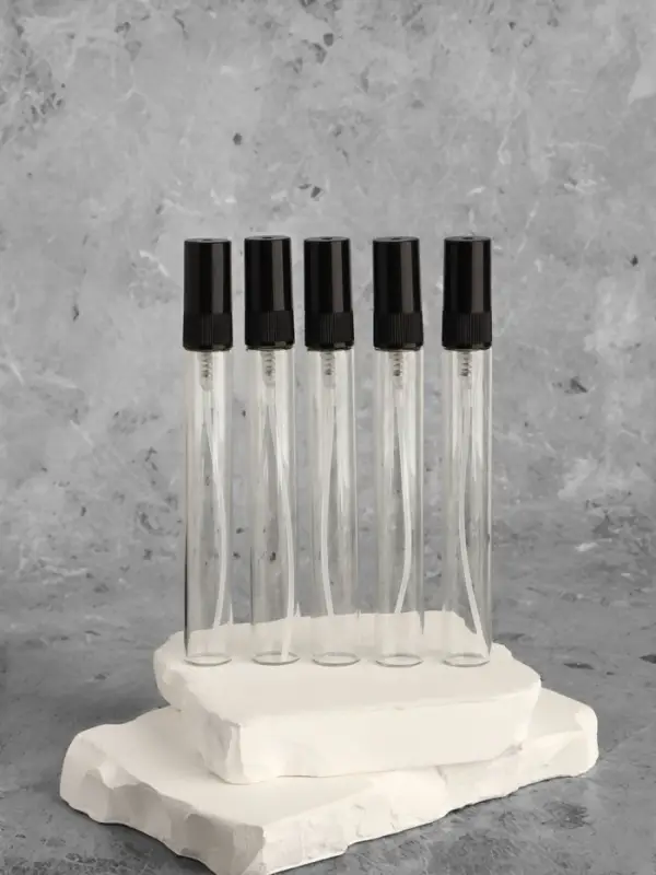 Флакон для парфюма, с распылителем, 10 мл, фасовка &ndash; 5 шт., чёрный