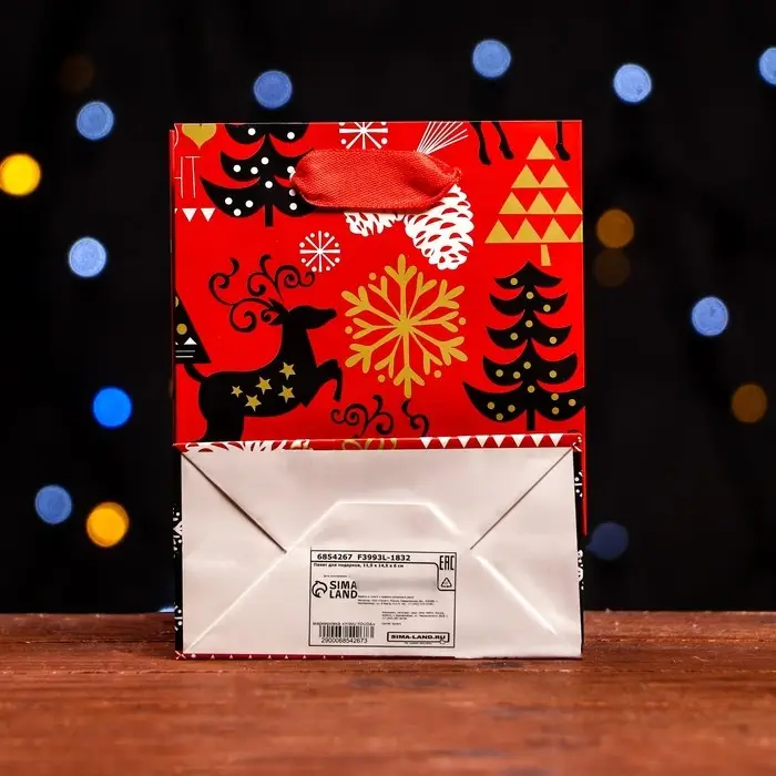 Пакет ламинированный &laquo;Новогодний настрой&raquo; 11.5&times;14.5&times;6 см