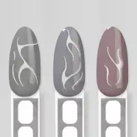 Наклейки для ногтей &laquo;Slik&raquo;, белые