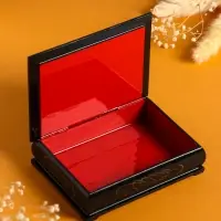 Шкатулка &laquo;Пара лошадей&raquo;, 10&times;14 см, лаковая миниатюра