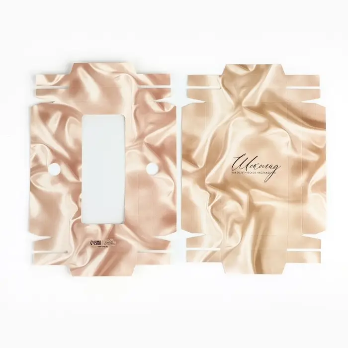 Коробка для шоколада &laquo;Шёлк&raquo;, с окном, 16.4 х 8.4 х 1.7 см