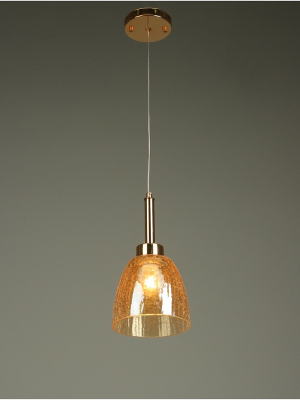 Светильник &laquo;Кейт&raquo; 1х40Вт Е27 золото 14,5х14,5х27+100см