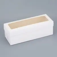 Коробка под рулет белая, 30 х 11 х 10 см