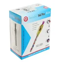 Маркер с невидимыми чернилами Calligrata "Шпион", надпись видно при подсвечивании фонариком, МИКС