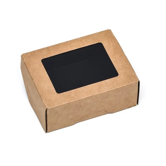 Контейнер на вынос, чёрный вельвет, 10&times;8&times;4 см, 350 мл