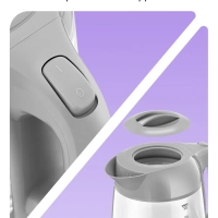 Чайник электрический стеклянный КТ-6766 - 3 л