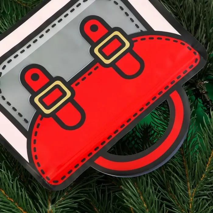 Пакет подарочный, &laquo;Портфель&raquo;, с zip-lock застежкой, 20&times;19+6 см