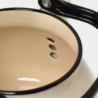 Чайник сферич. с мет.р. 3л (слоновая)Магнолия