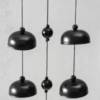 Музыка ветра металл "Ом (мантра)" 4 колокольчика 62х10х5 см