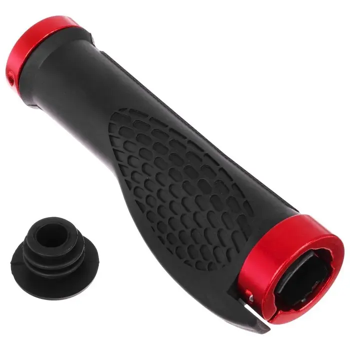 Грипсы Dream Bike, 130 мм, lock on, цвет красный