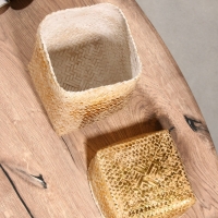 Корзинка плетеная "Аварис" 17х17х25 см