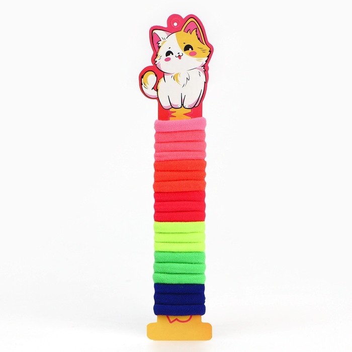 Резинки для волос &laquo;MURR&raquo; 20 шт., диам 2 см