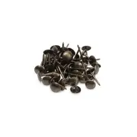 Гвозди ТУНДРА, декоративные, обивочные, 8&times;15 мм, бронза, фасовка 50 шт.