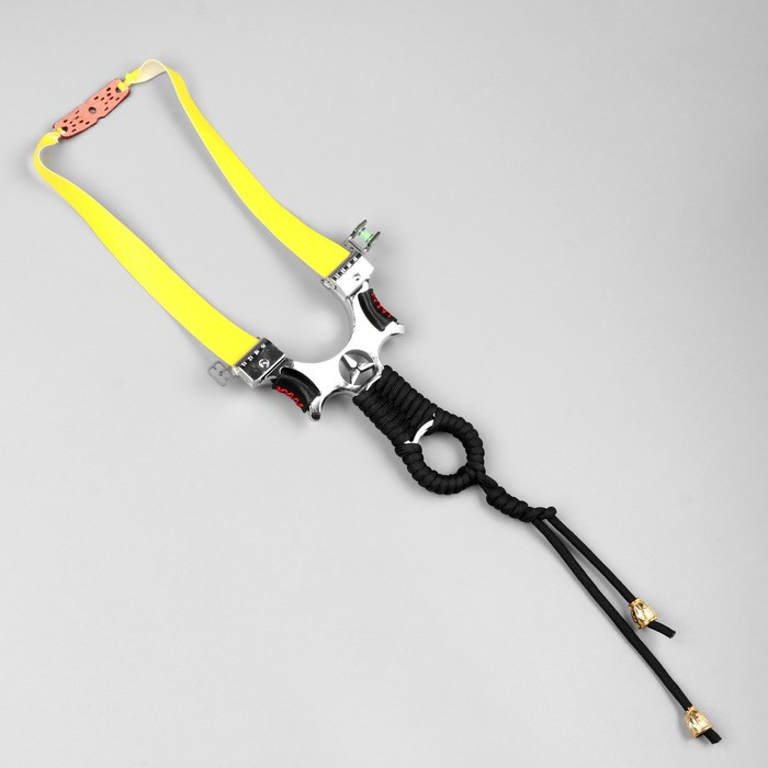 Рогатка металлическая "Вихрь" в текстильной оплётке