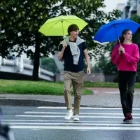 Зонт складной Basic, синий