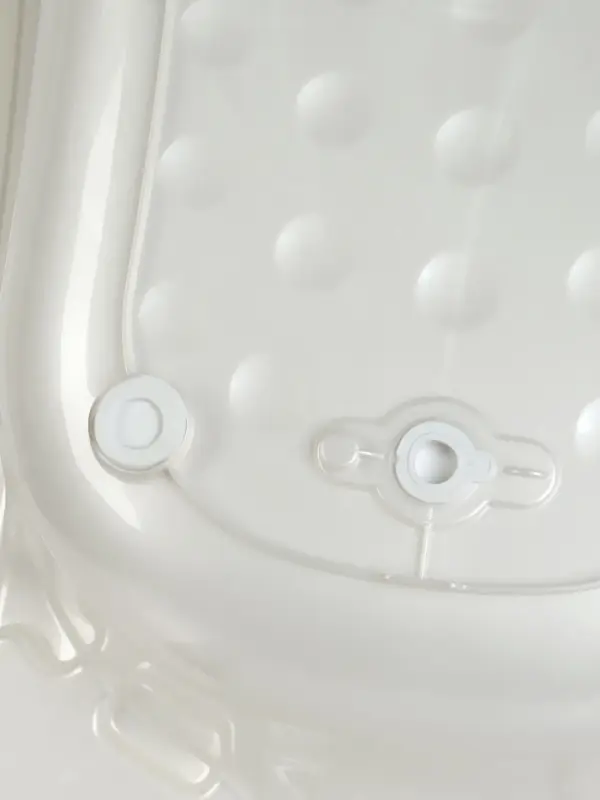 Ванночка детская со сливным клапаном 50 л, цвет белый