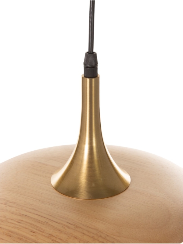 Светильник BayerLux ЭКО "Кен" 1х40Вт Е27 черный/коричневый 23х23х100см