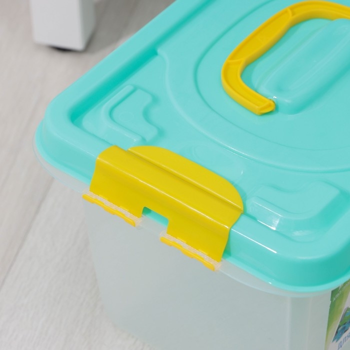 Бокс универсальный для игрушек и продуктов, 10 л, 35,9&times;24,2&times;21,1 см