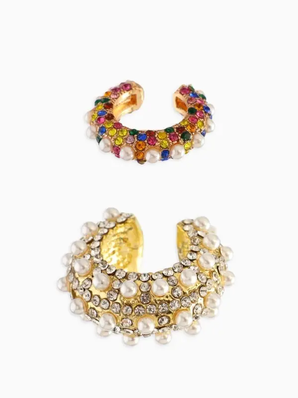 Каффы (набор 2 шт) "Бублики", цветные