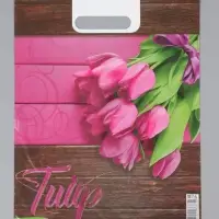 Пакет "Свидание , полиэтиленовый с вырубной ручкой 30х40 см, 60 мкм