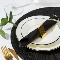 Кольцо для салфетки Noble, 4,5&times;4,2&times;2,5 см, цвет золотой