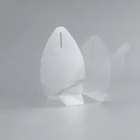 Складная прозрачная коробка из PVC, для упаковки подарков, 7&times;7&times;7 см