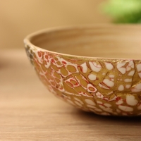 Миска 15х15х6 см, бамбук