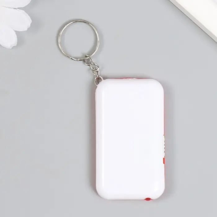 Фонарик брелок для ключей на кольце &laquo;Орёл: Никто, кроме нас!&raquo;, 6.5&times;3.5&times;1 см, МИКС