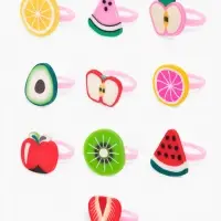 Кольцо &laquo;Выбражулька&raquo; фруктовое ассорти, форма МИКС, цветное, безразмерное