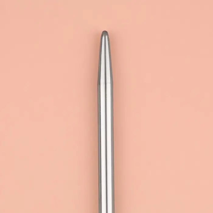 Спицы для вязания, прямые, d=3.5 мм, 35 см, 2 шт.