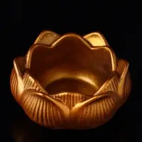 Набор "Кролик фен-шуй с подсвечником", 12х20 см, бронза