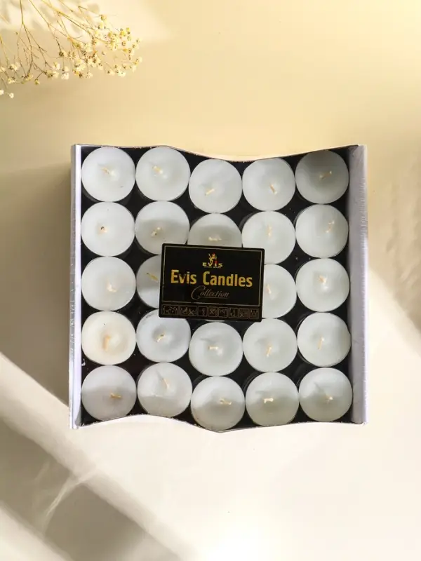 Набор чайных свечей 100 шт, d 37 мм, 15 гр, 3 часа горения