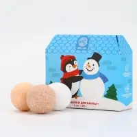 Бомбочки для ванны в домике &laquo;Пингвин&raquo;, набор 6 шт х 40 г, URAL LAB