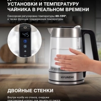 Чайник HYK-G5607 1.9л