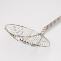 Шумовка для фритюра из нержавеющей стали, 53&times;20 см, толщина 3 мм, 201 марка стали