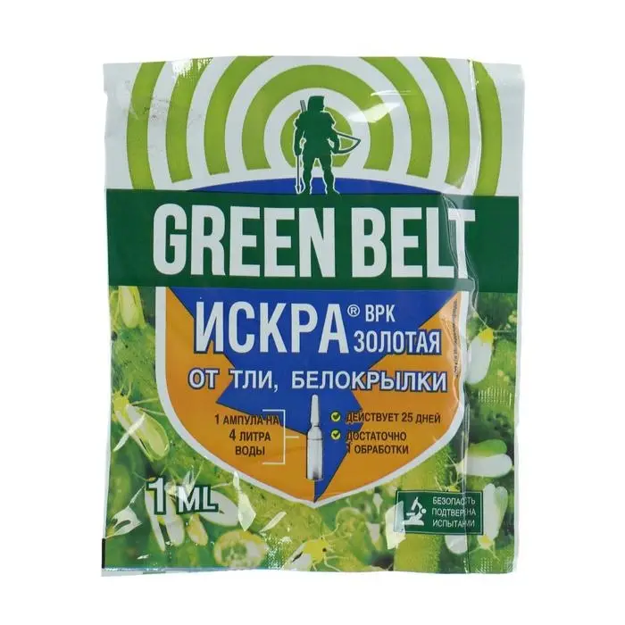 Инсектицид &laquo;Искра Золотая&raquo;, средство от колорадского жука, ампула, 1 мл
