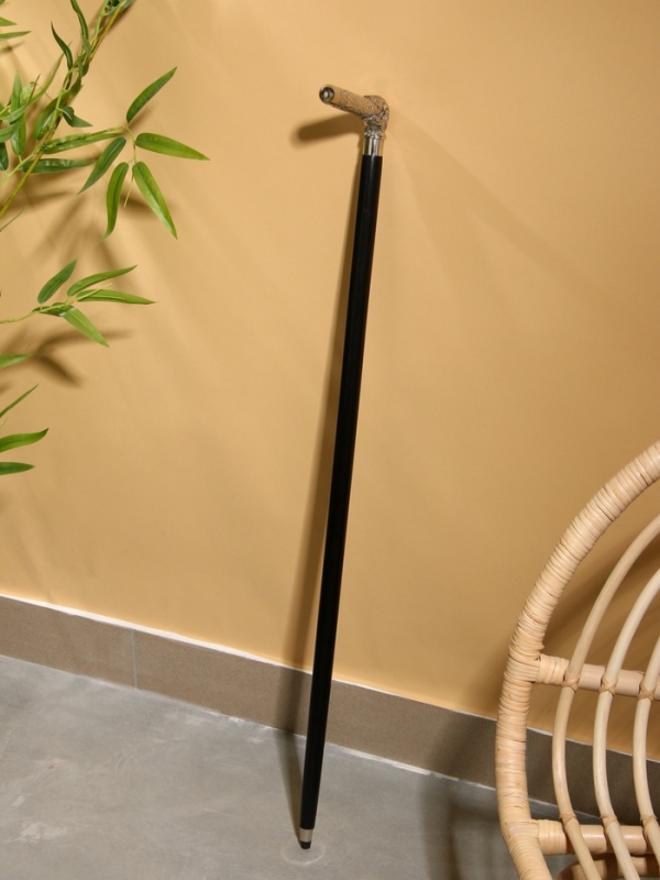 Трость 90 см. манговое дерево, латунь