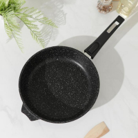 Сковорода &laquo;Гранит Black&raquo; Induction Pro, d=26 см, съёмная ручка, антипригарное покрытие, чёрный
