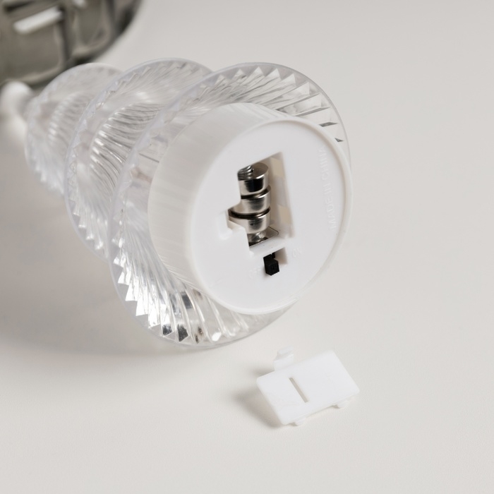 Фигура световая &laquo;Елочка&raquo; 14х8 см, от батареек 3хAG13 (в комплекте), свечение тёплое белое