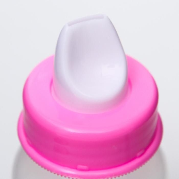 Бутылочка для кормления 3 в 1 &laquo;Чудесная малышка&raquo;, в комплекте ложка и носик-поильник, 150 мл, от 6 мес., цвет розовый