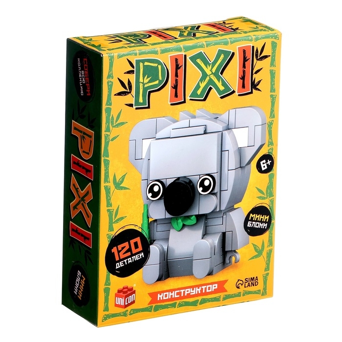 Конструктор &laquo;PIXI. Коала&raquo;, мини блоки, 120 деталей